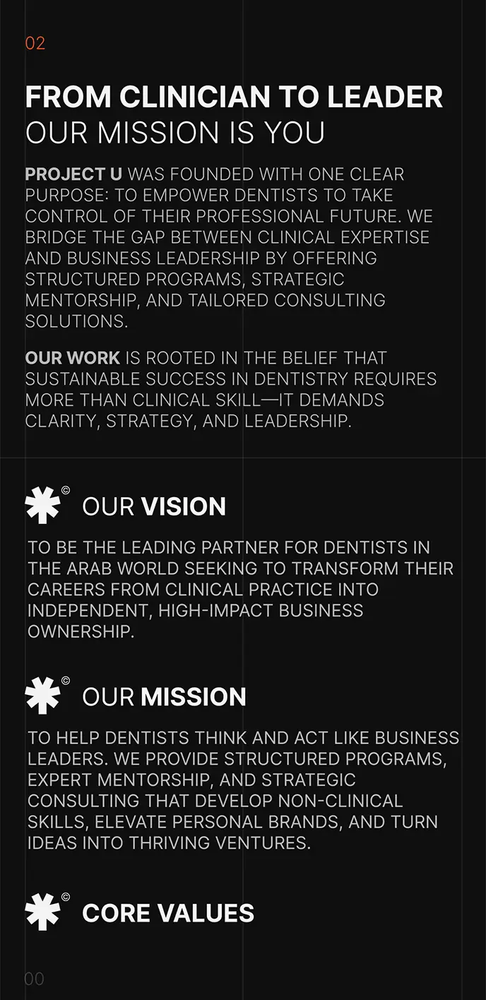 ProjectU phone user interface